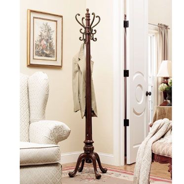 L Powell Barrier Reef "Warm Nut Brown" Coat Rack - overpacked at Sears.com