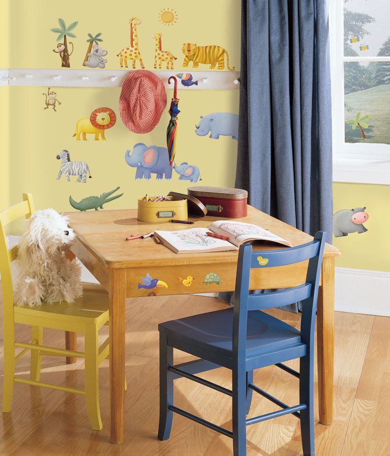 RoomMates Jungle Adventure Peel & Stick Wall Decals at Sears.com