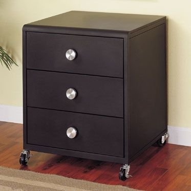 L Powell Z-Bedroom Mobile 3-Drawer Chest
