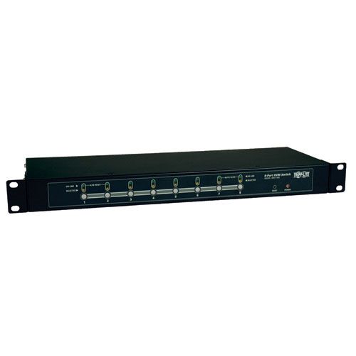 Tripp Lite KVM Switch - 8-Port 1U Rackmount KVM Switch with On-Screen Display