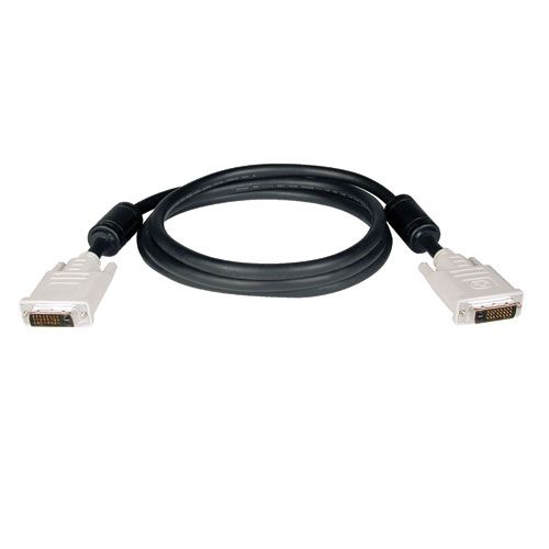 Tripp Lite P560-020 20ft DVI Dual Link Monitor Cable, Male to Male DVI-D, 20'