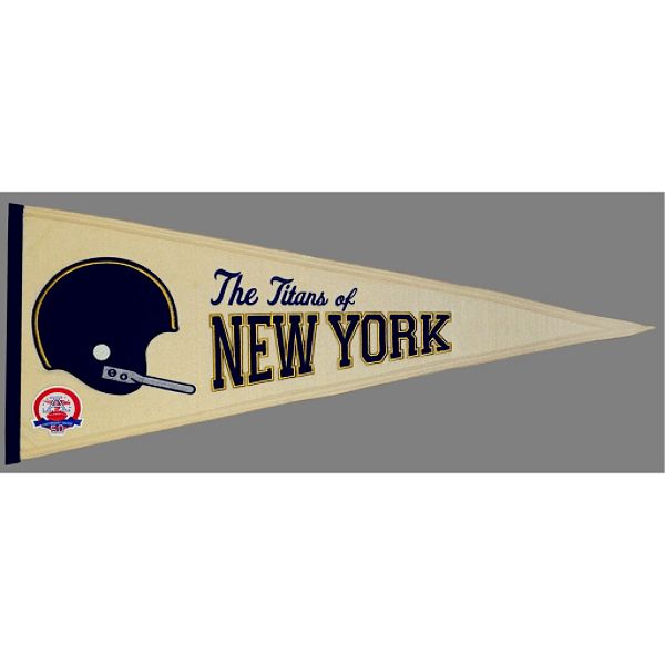 New York Jets Afl Throwback Wool Pennant