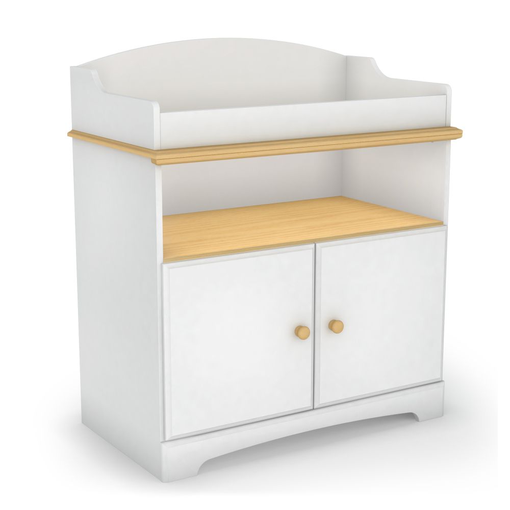 South Shore Summertime Changing Table - Pure White and Maple at Sears.com