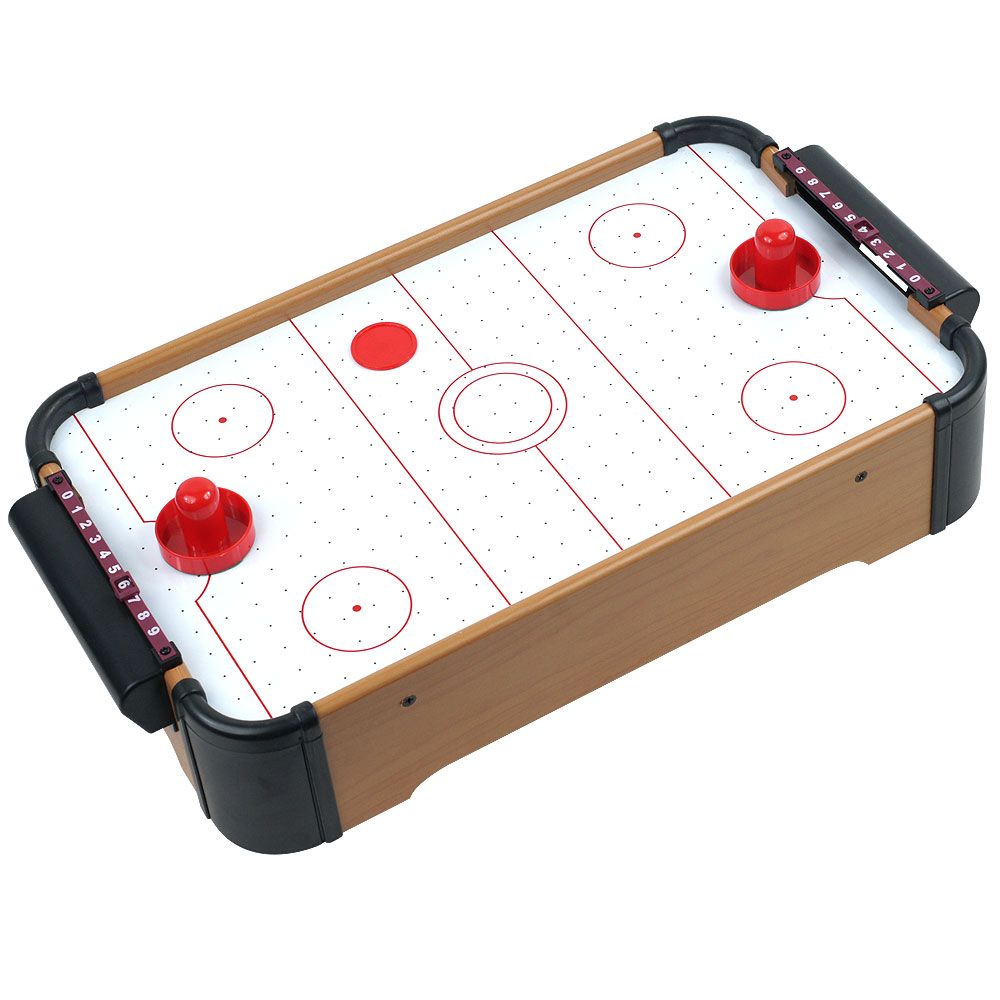 Trademark Games Mini Table Top Air Hockey w/ Accessories Children's Toys