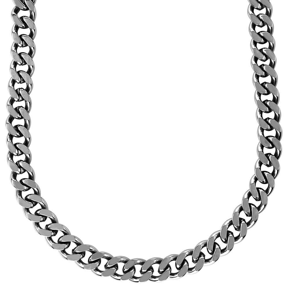   Men's Stainless Steel 22" Curb Link Necklace at Sears.com