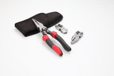 Oxford Creek TP Professional 3pc Exchangeable 3 In 1 Double Leverage Pliers Set