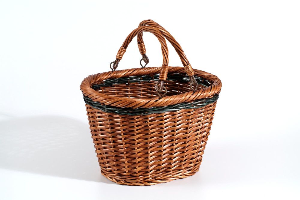 Nantucket Bicycle Basket Co. Miacomet Collection (oval w/ quick release, 2 handles) at Sears.com