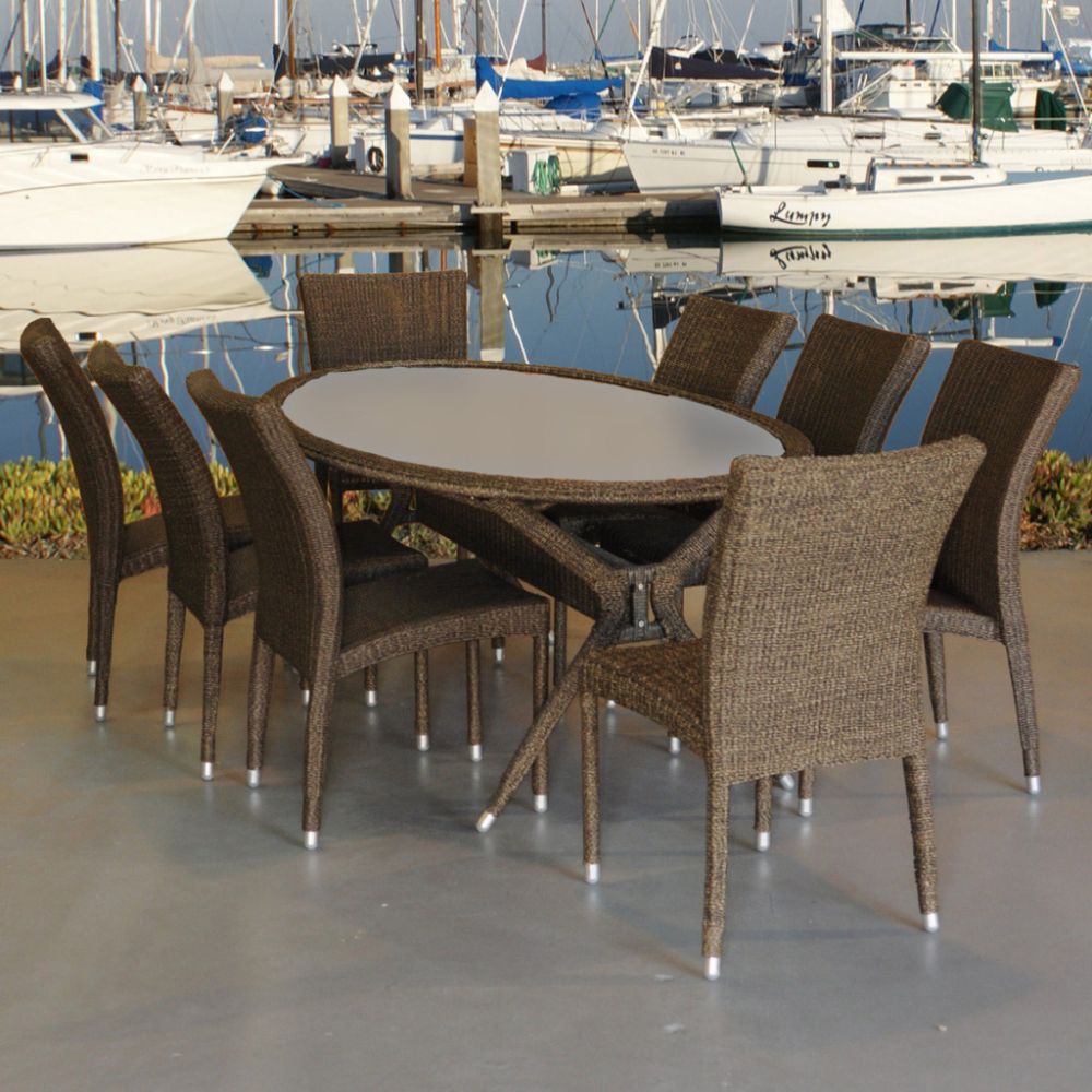Atlantic&nbsp; Jamaica 9-pc Dining Set
