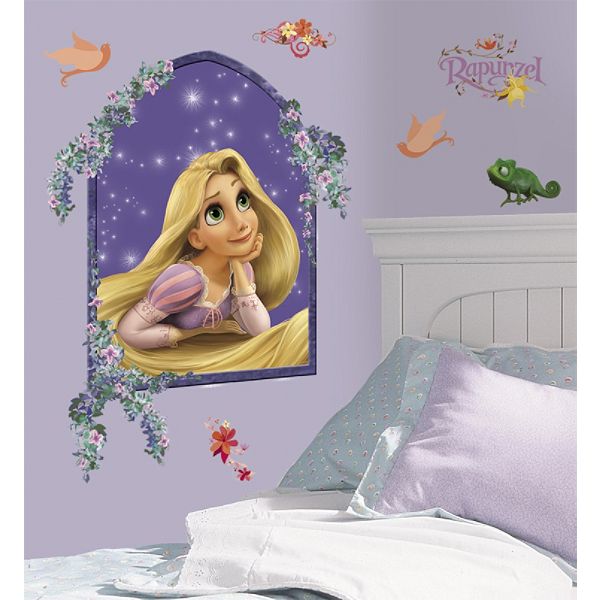 ROOMMATES Tangled - Rapunzel Peel & Stick Giant Wall Decal 