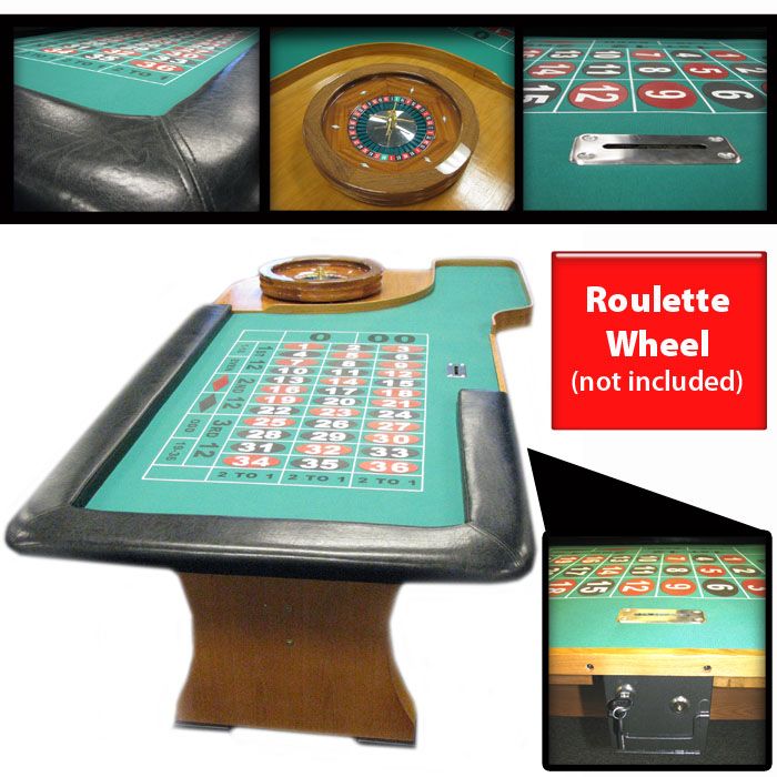 Trademark Poker 94 Inch Roulette Table with
