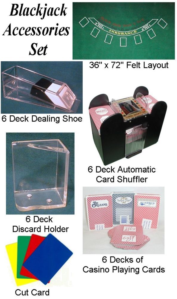Trademark Poker Blackjack Accessories Set at Sears.com
