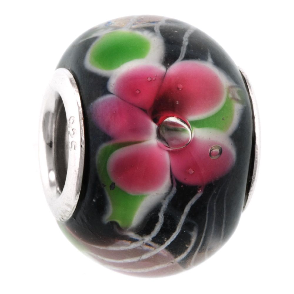 Tradition Charms Sterling Silver Glass Bead