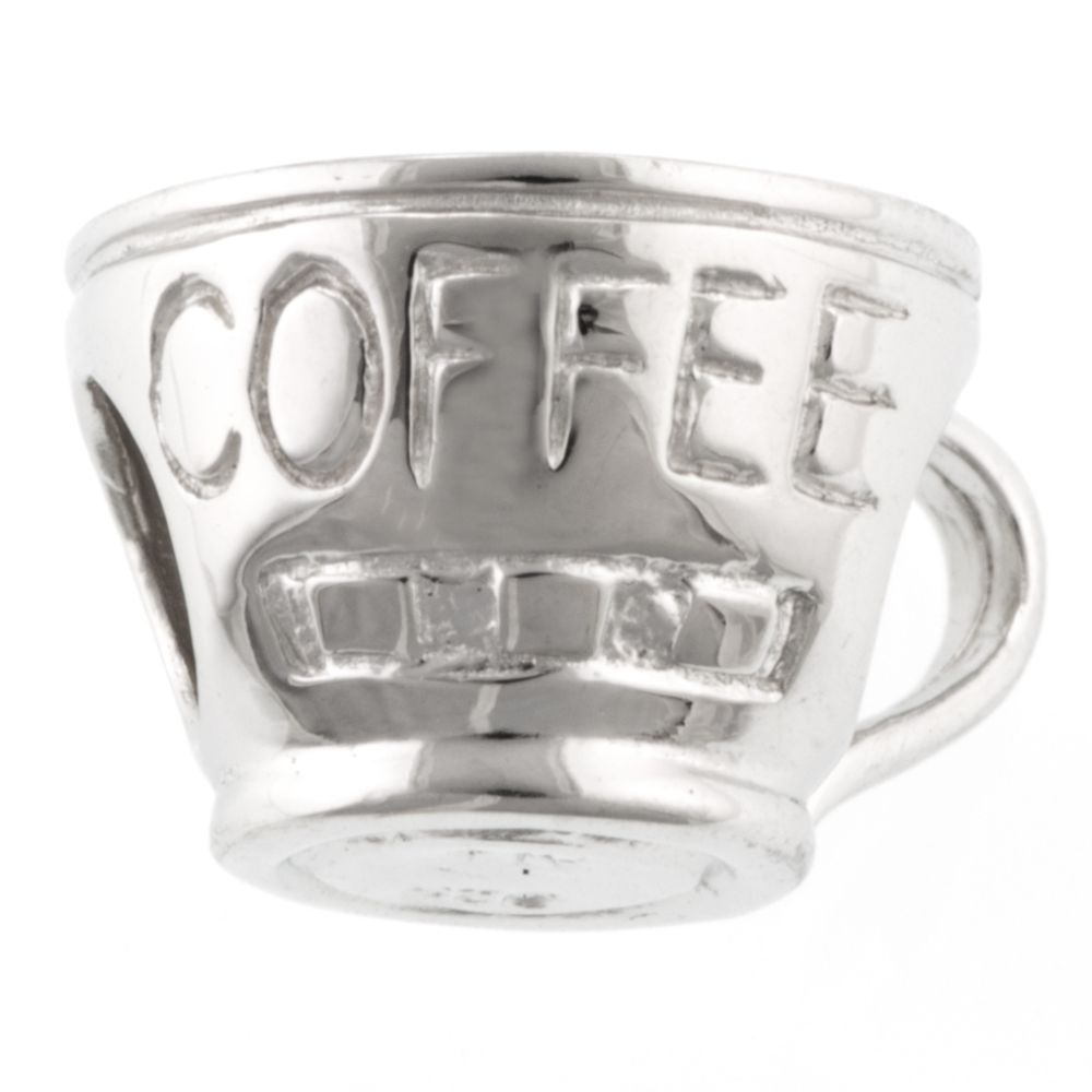 Tradition Charms Sterling Silver Coffee Cup Charm at Sears.com