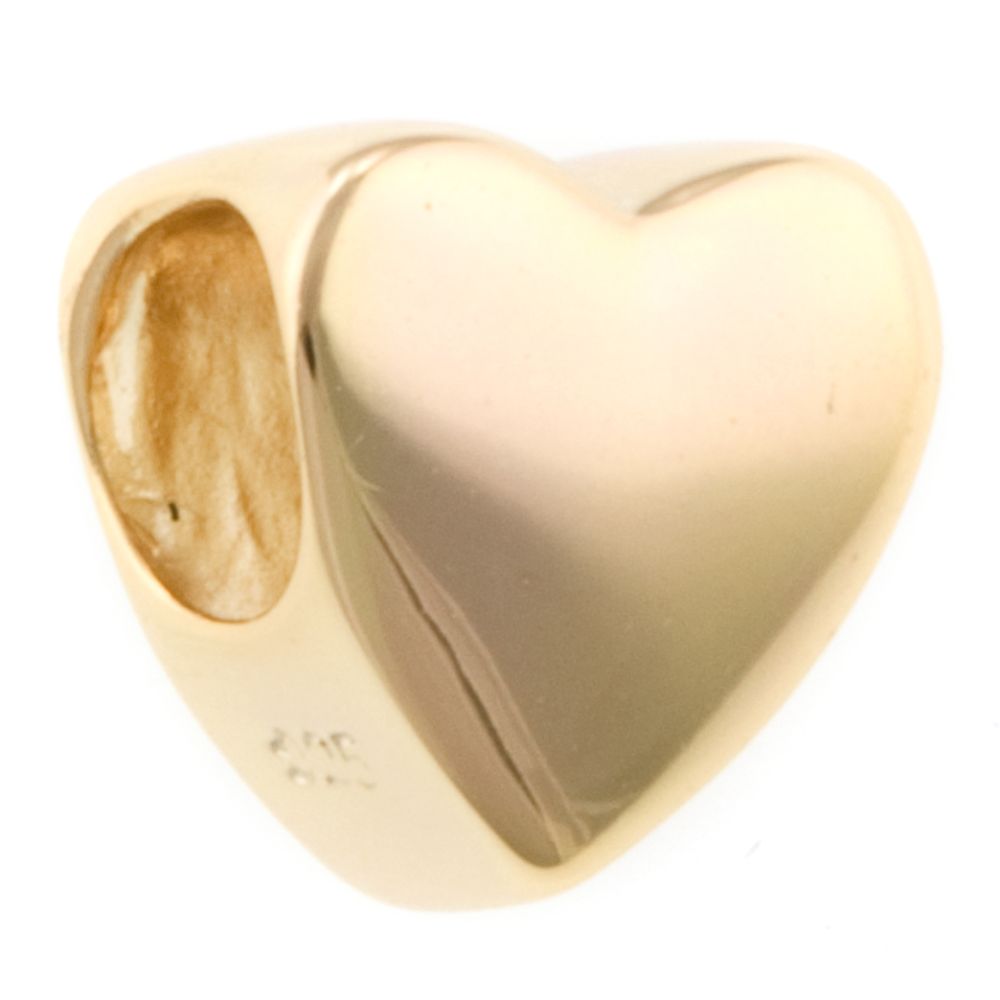 Tradition Charms Gold over Sterling Silver Heart Charm at Kmart.com