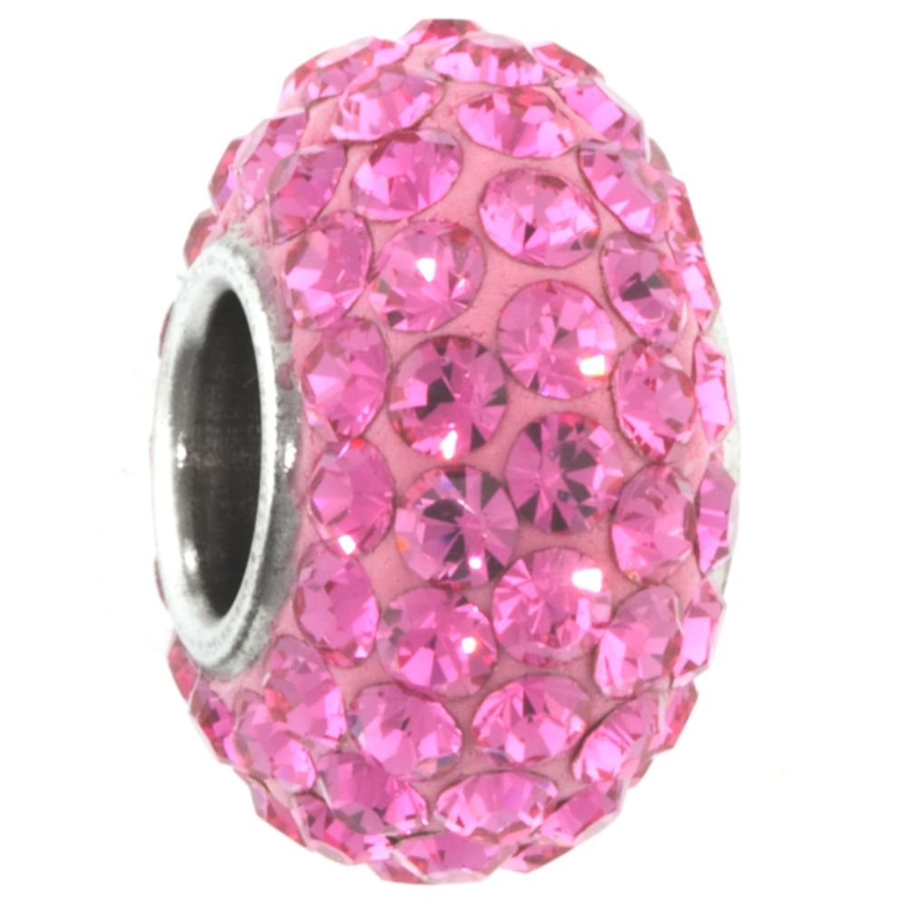 Tradition Charms Sterling Silver Crystal Bead Charm - October Birthstone at Sears.com