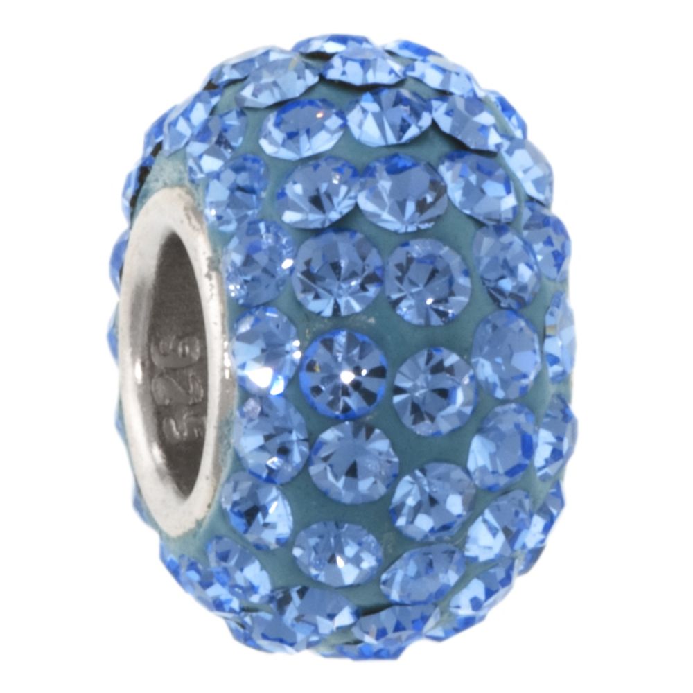 Tradition Charms Sterling Silver Crystal Bead Charm - December Birthstone at Sears.com