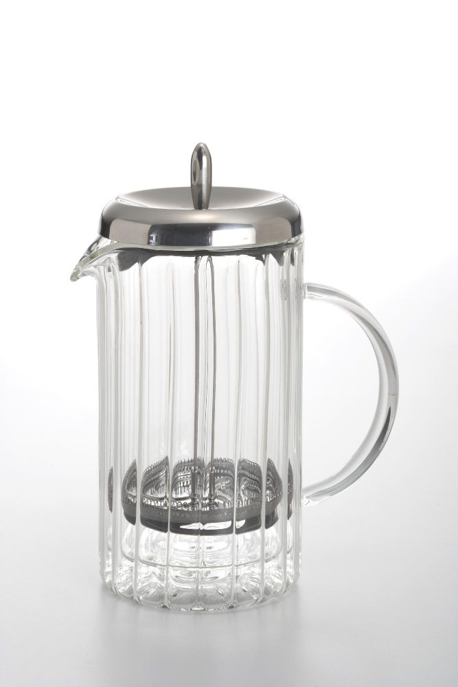 Bonjour French Press Coffee Espresso Makers 6 Cup Rhone Ribbed