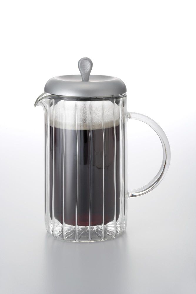 Bonjour French Press Coffee Espresso Makers 8 Cup Rhone Ribbed