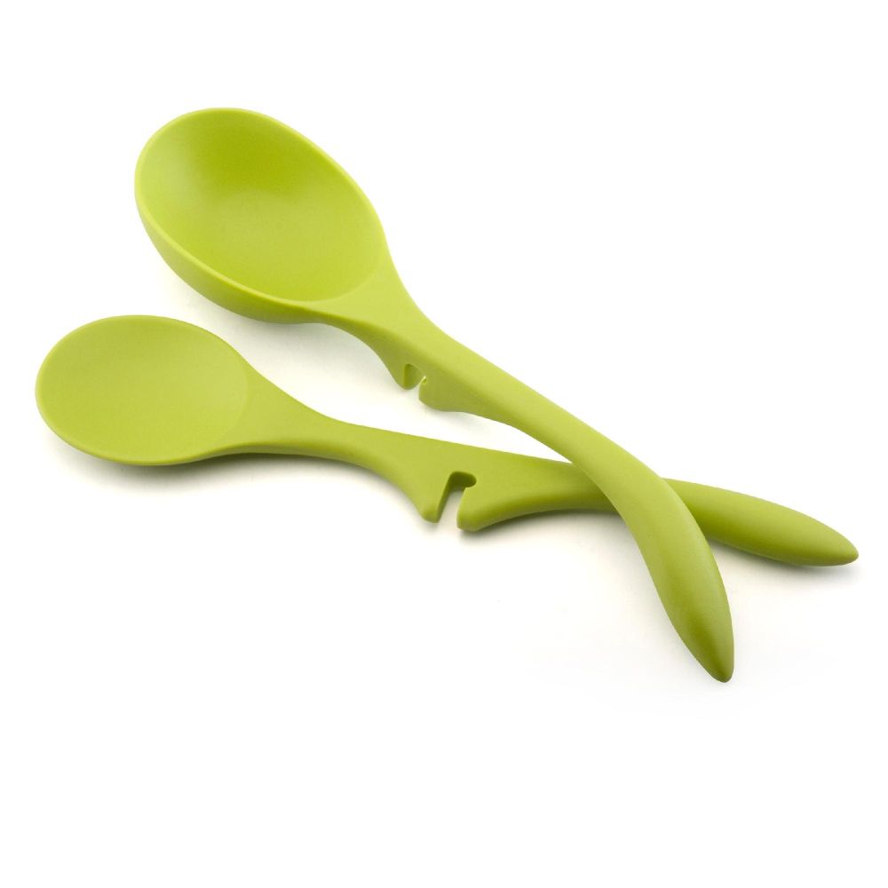 Rachael Ray Tools 2 Piece Set: Lazy Spoon & Ladle- Green