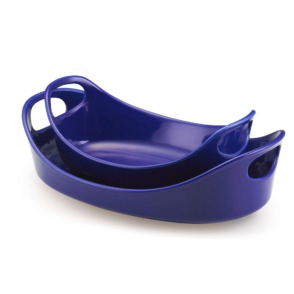 Rachael Ray 2 Piece Set, Stoneware Bubble & Brown Oven Ovals, 1 set at Sears.com