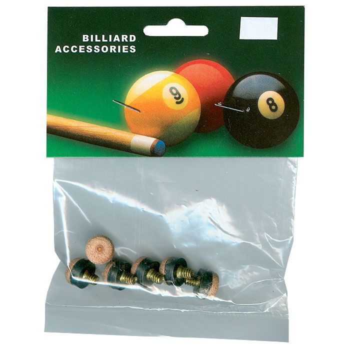 Trademark Cue Stick Pool Stick Screw in Tips