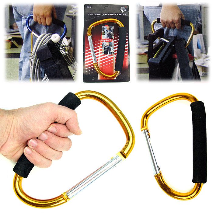 Jumbo 7 3/4 inch Snap Hook Hanger