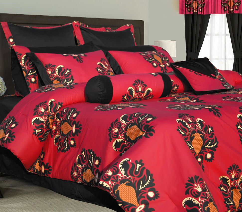 Tribeca Living Legacy 12-piece Queen Bed in a Bag with Sheet Set at Kmart.com