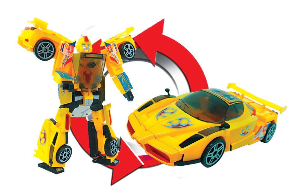 Just Kidz Robo Morphers - Yellow Robot at Kmart.com