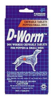 Farnam Companies Inc. Far D-Worm Small Dog Chewable 2 Tab. at Kmart.com