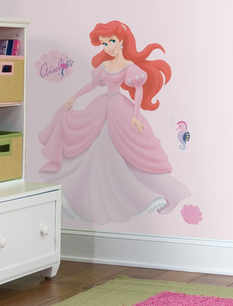RoomMates Disney Princess - Ariel Peel & Stick Giant Wall Decal