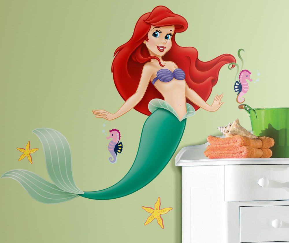 RoomMates Disney Princess - Little Mermaid Peel & Stick Giant Wall Decal at Kmart.com