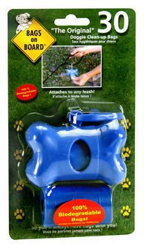 Bramton Company (Tame) Tme Dispenser CleanUp Bone Blue w/ 30 Bags at Kmart.com