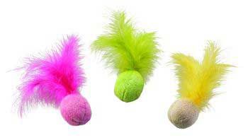 Ethical Products Inc. Eth Toy Fur and Feather Ball w/Catnip at Kmart.com