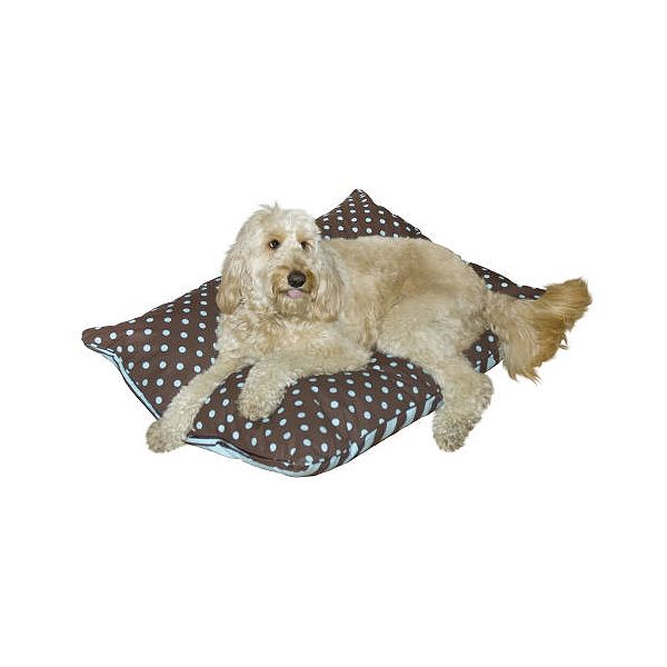 Bosco Dog Bed – Large – Chocolate/teal