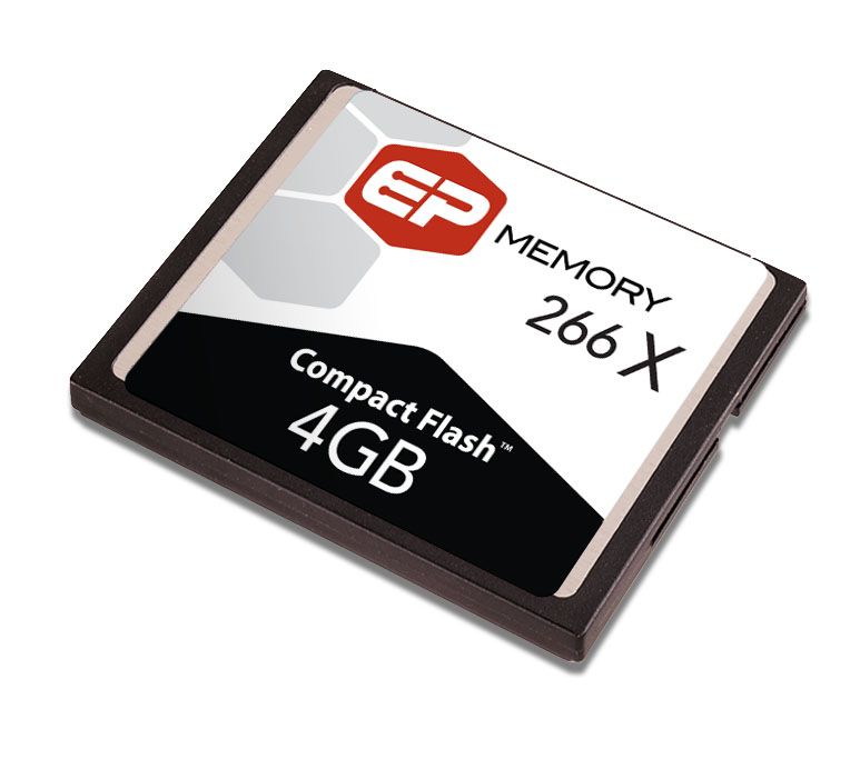 EP Memory EP 4GB Hi Speed 266X CompactFlash Card