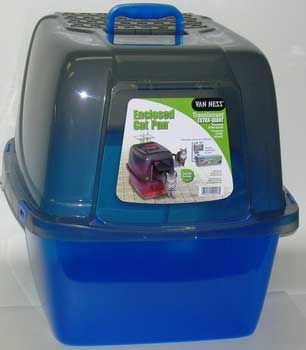 Van Ness Plastic Molding Co. Inc. Van Litter Pan Enclosed Translucent Jumbo