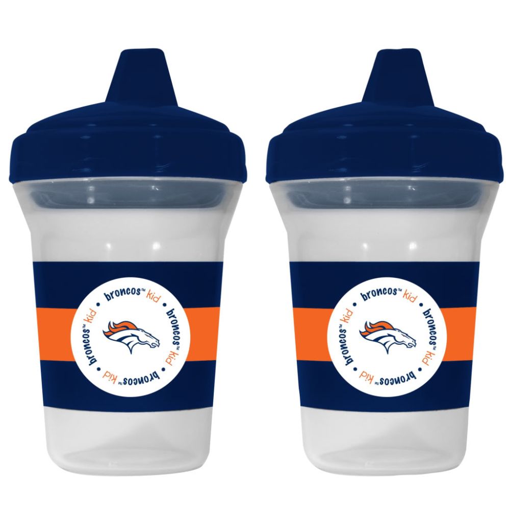 Baby Fanatic Denver Broncos Sippy Cups (Pack of 2)