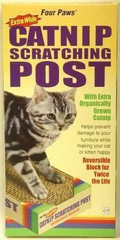 Four Paws Pet Products Fou Post Catnip Scratch X-Wide at Kmart.com
