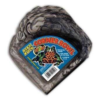 Zoo Med Labs Inc. Zml Dish Repti Rock Corner Water Small