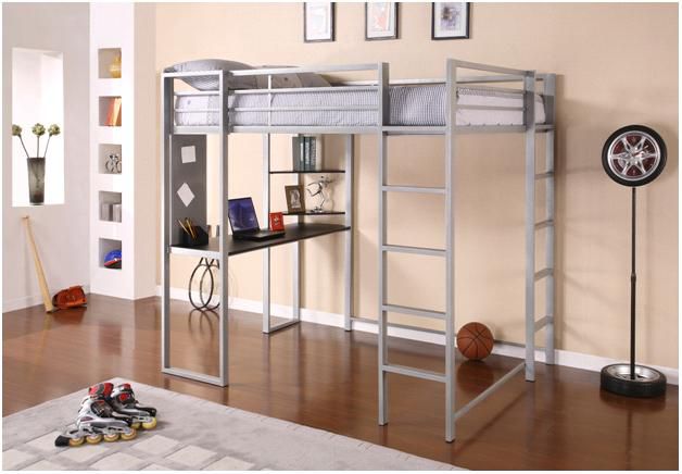 DHP Full Size Loft Bed W Desk & Shelves at Sears.com
