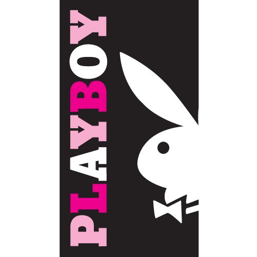 PlayBoy Playboy Beach Towel- Cropped Bunny