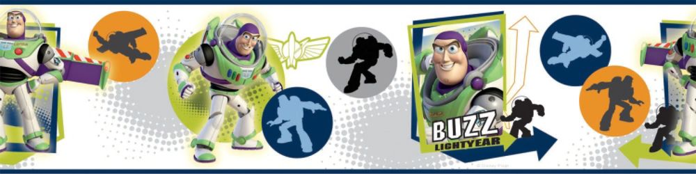 RoomMates Toy Story - Buzz Lightyear Peel & Stick Border