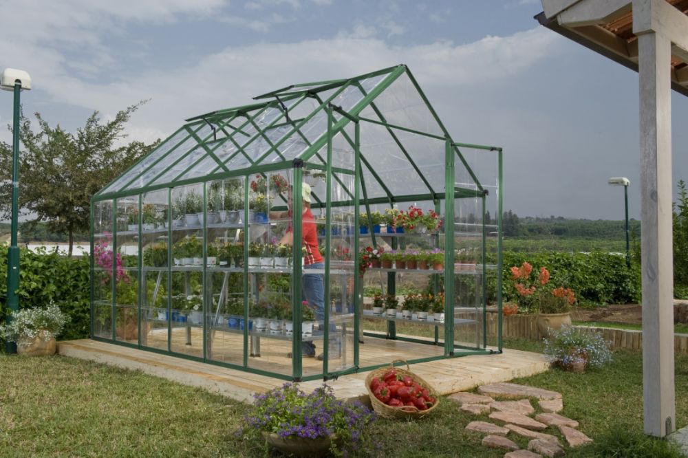 Poly-Tex Snap & Grow 8x12 Greenhouse - Green