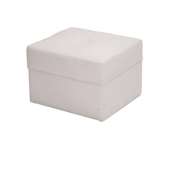 DHP Belle White Ottoman at Sears.com
