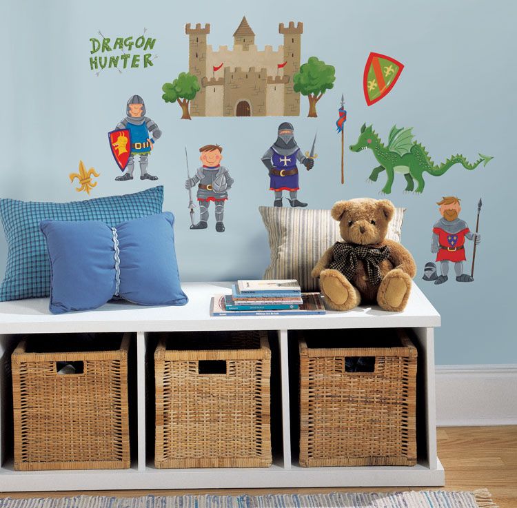 RoomMates&nbsp; Dragon Hunter Peel & Stick Wall Decals