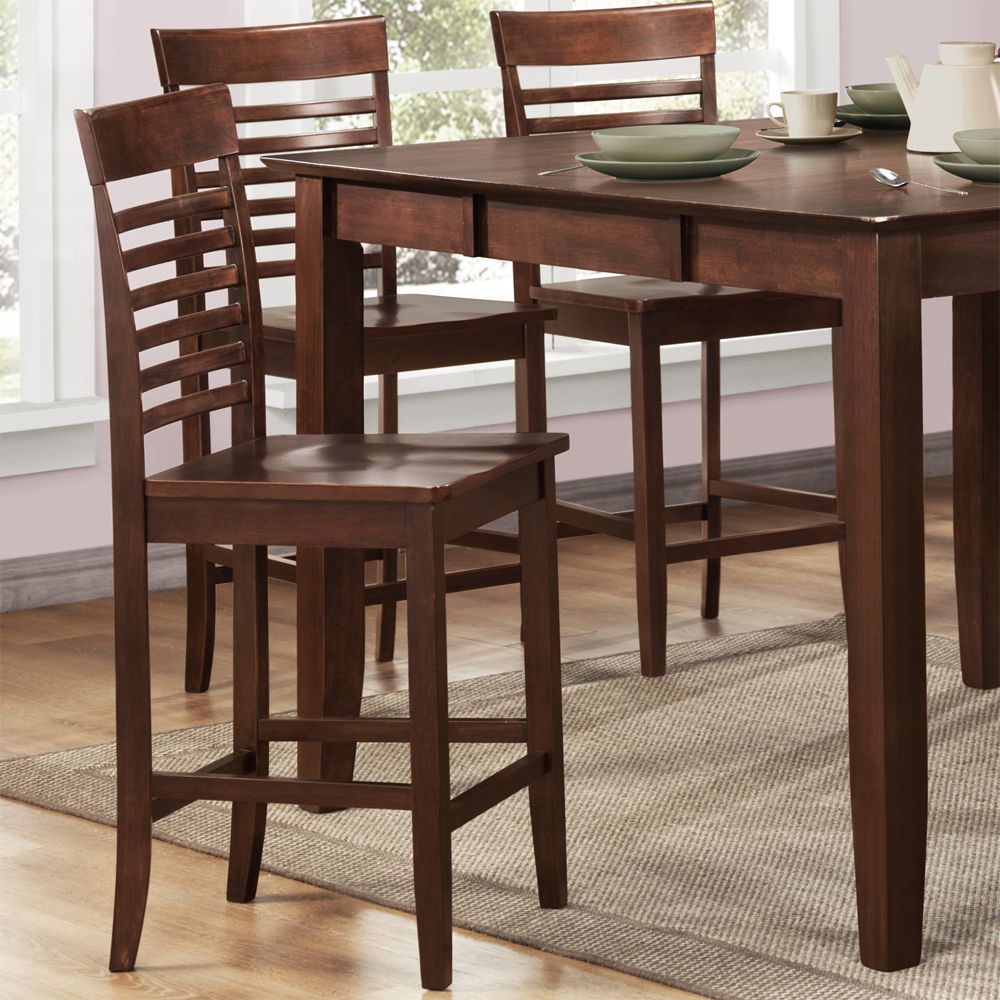 Oxford Creek Counter Height Stools in Dark Brown (Set of 2) at Sears.com