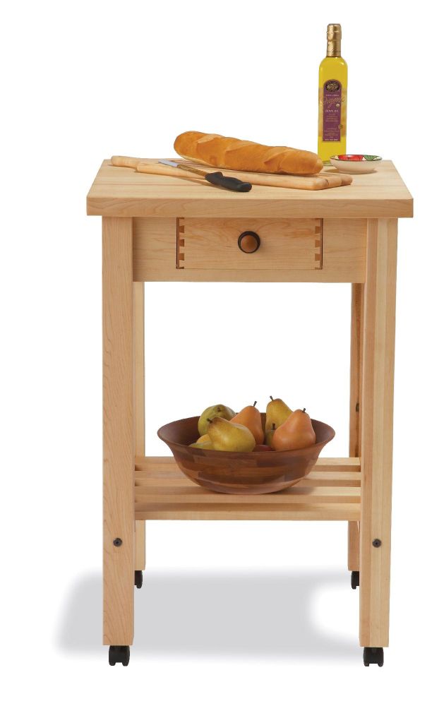 Maple Kitchen Cart
