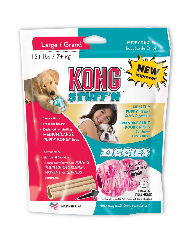 Kong Company Kon Treat Ziggies Puppy Lg 8 oz. at Kmart.com