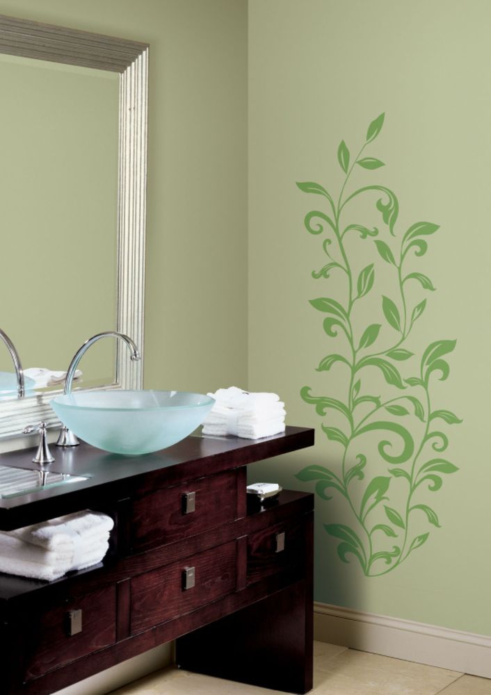 RoomMates&nbsp; Leaf Scroll Peel & Stick Wall Decals