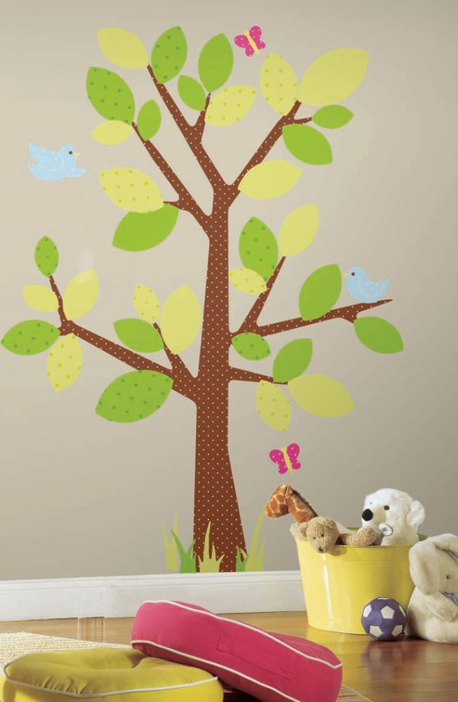 RoomMates Kids Tree Peel & Stick Giant Wall Decal